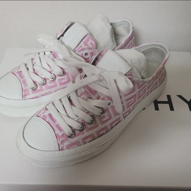 지방시 스니커즈신발 자카드단화