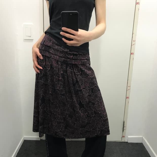Sybilla 일본빈티지 디테일스커트 치마