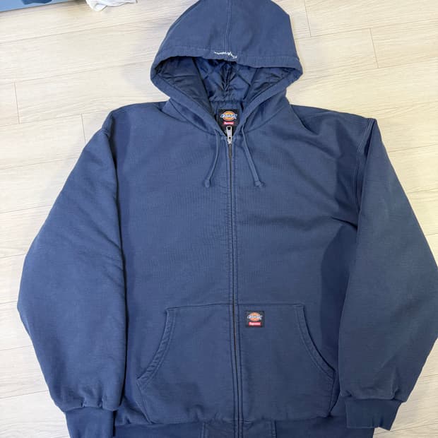 XL 24FW 슈프림 디키즈 후드집업 네이비 블루