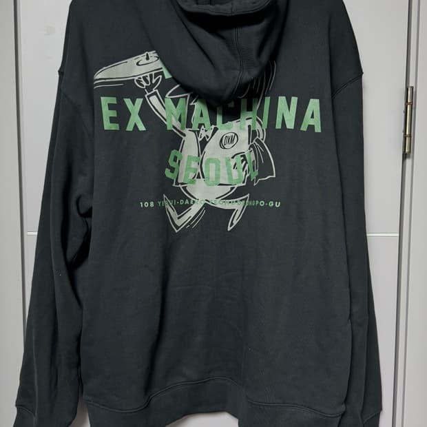 데우스 엑스 마키나 서울 후드 집업 2xl 한정판