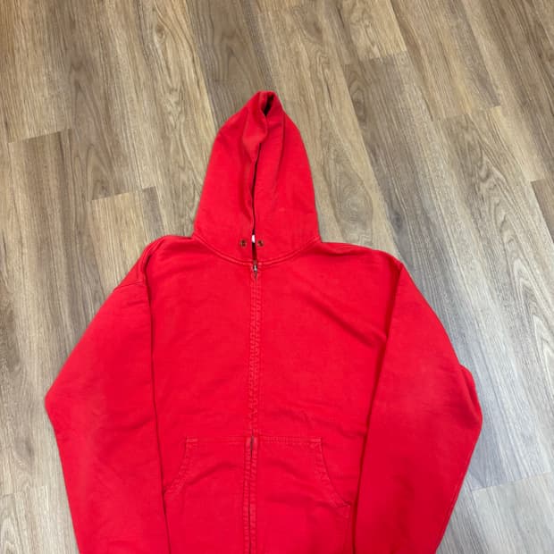 더 뤡코즈 레드 후드집업 2사이즈 (리스탁)