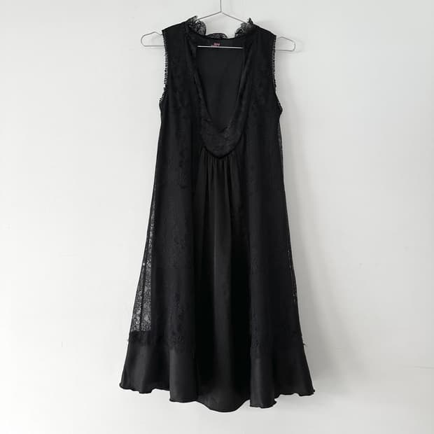 RAY BEAMS V - neck silk layer ops