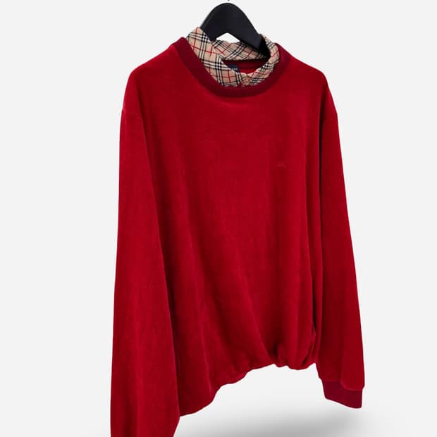 Burberry Golf Velvet Sweatshirt 