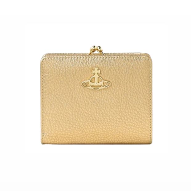 Vibienne westwood비비안 웨스트우드 그레인 지갑 골드