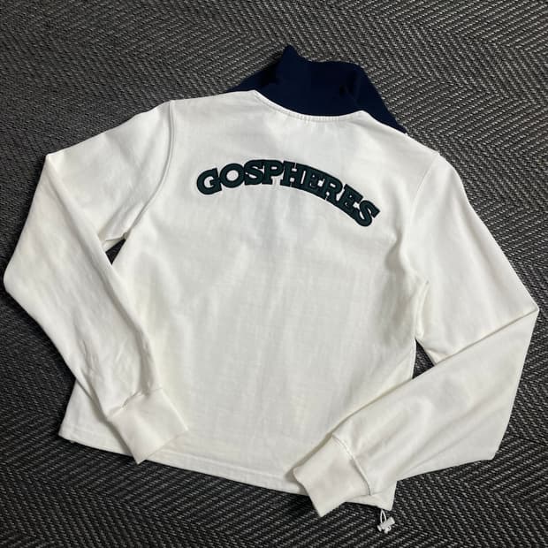 고스피어스 빅로고 우먼스 아노락 스웻 긴팔티 y 4255