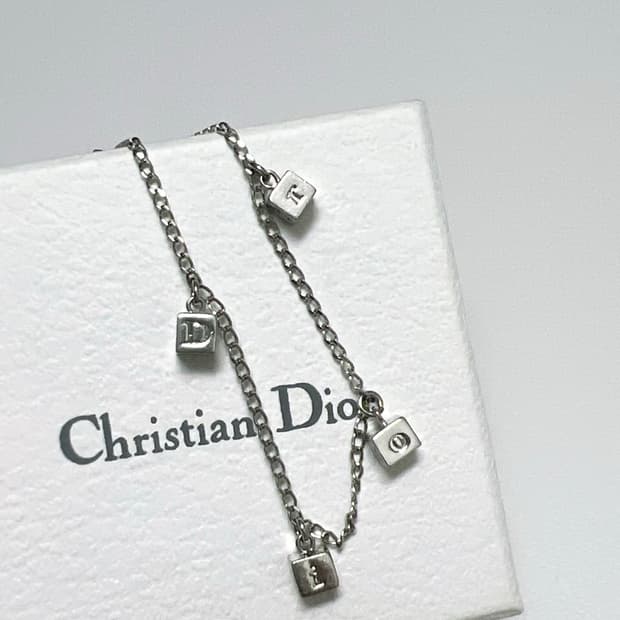 DIOR Cube Chain Bracelet