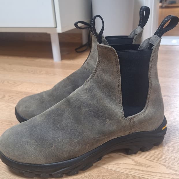 조셉트 WAXEDBOOTS GREY [VIBRAM/ElSUEDE]