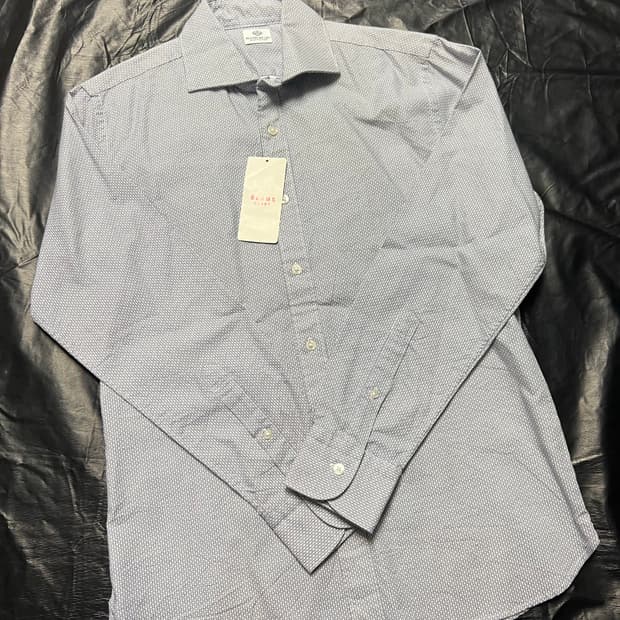 빔즈하트 데드스탁 네이비 카라셔츠 M