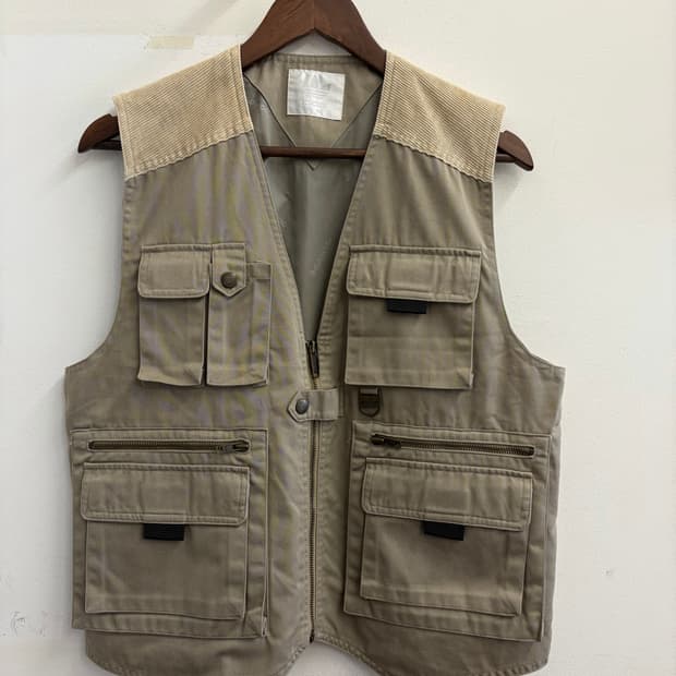 N102. 아디다스 빈티지 유틸리티 피싱베스트 조끼