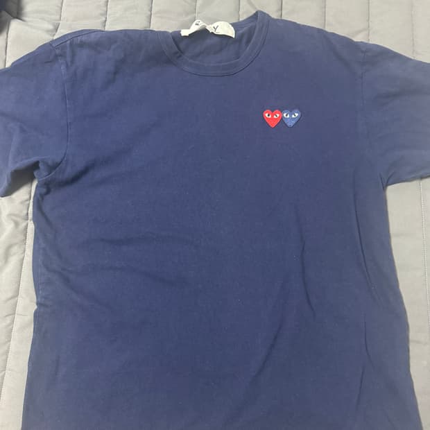 꼼데가르송 플레이 반팔xl