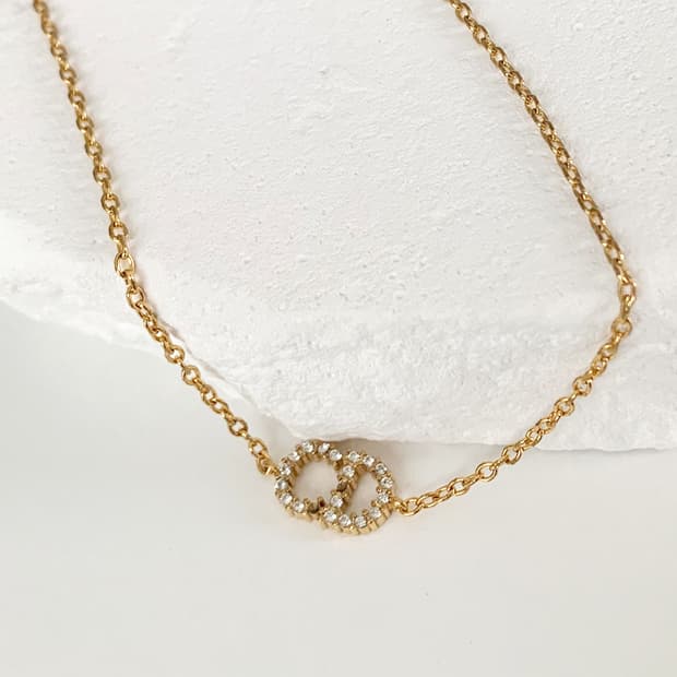 크리스찬 디올 CD 큐빅 팔찌 NO.34