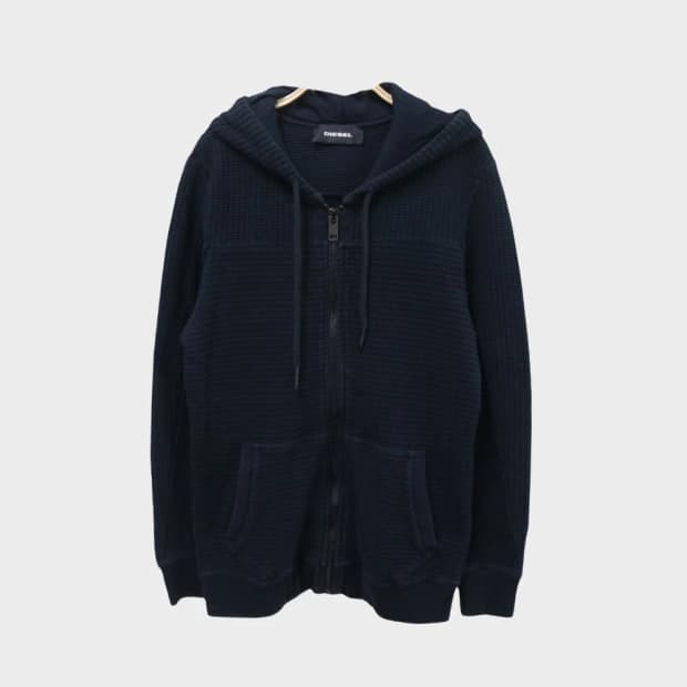 디젤 와플 후드 집업 65671