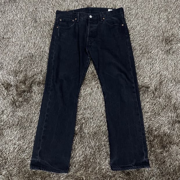 리바이스 501 오리지널 USA 화이트오크 데님팬츠 W34 L29