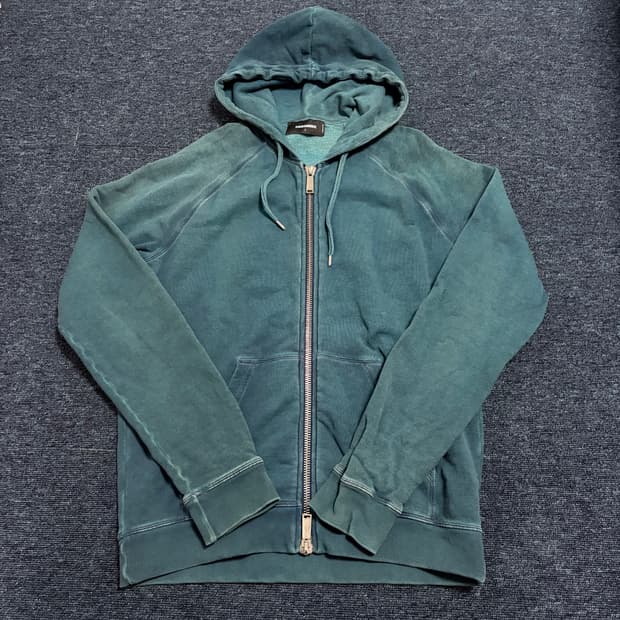 디스퀘어드2 피그먼트 후드집업