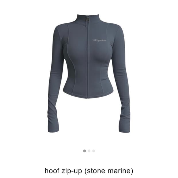 구해요) 1133garden hoof zip-up