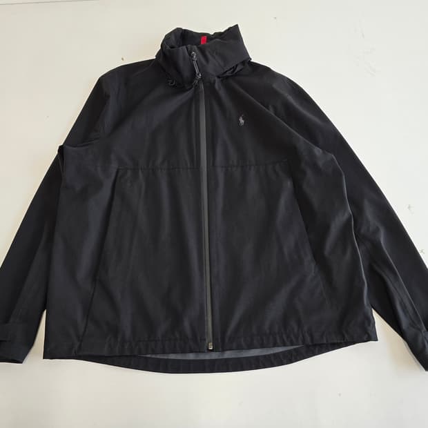 폴로 랄프로렌 블랙 바람막이 자켓 XL
