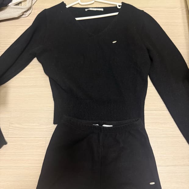 보헤미안 서울 니트 상하의 세트