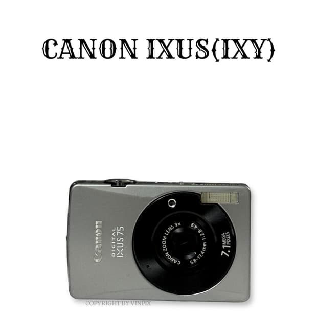|유우시디카📷| 캐논 익서스 75(ixus 75) 디지털 카메라 디카