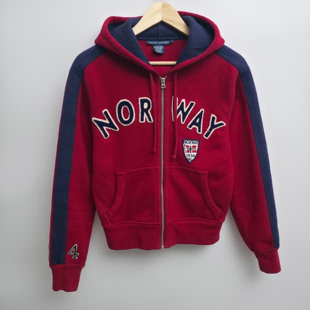 [M] 폴로 랄프로렌 1934 노르웨이 후드집업