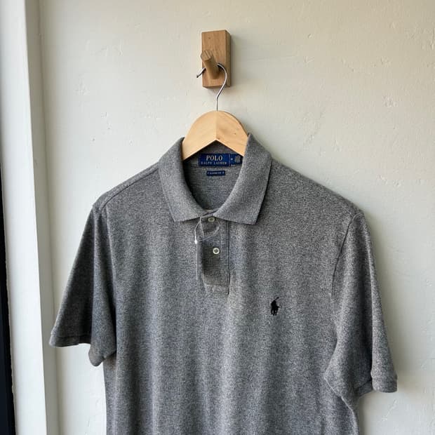 16541 - 폴로 랄프로렌 그레이 반팔 카라티