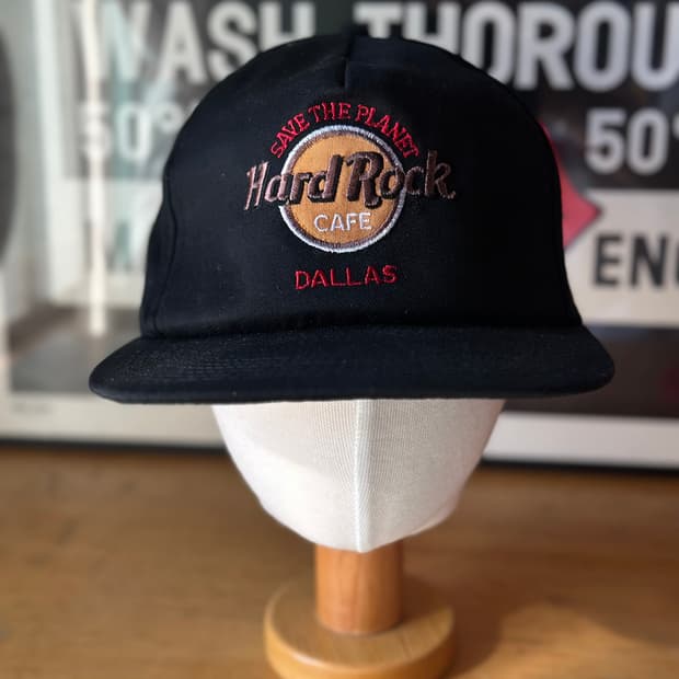 90s hardrock cafe 빈티지 하드락 카페 모자