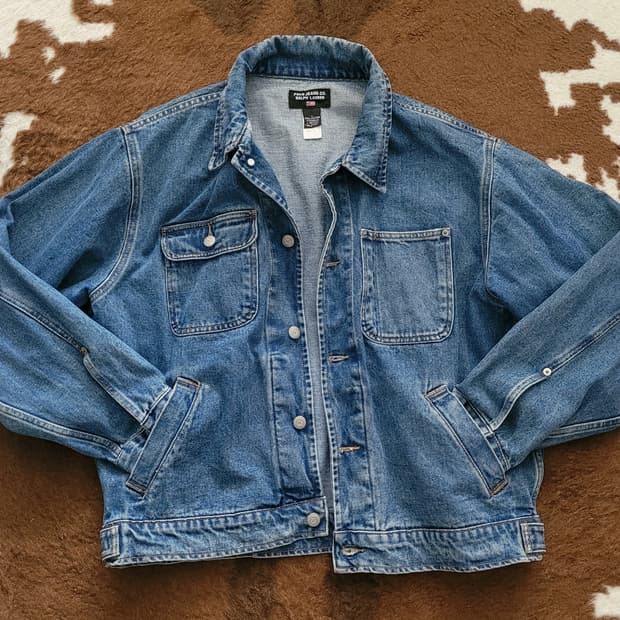 폴로 랄프로렌 남성용 클래식 청자켓(L~XL)