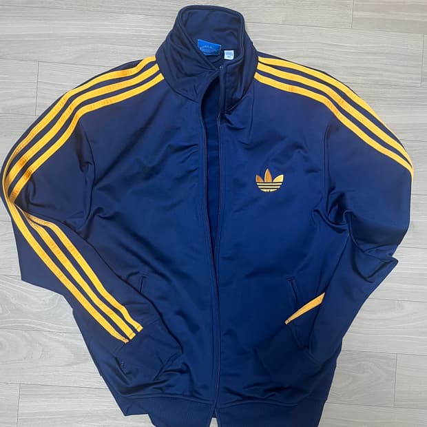 아디다스 파이어버드 트랙탑 네이비