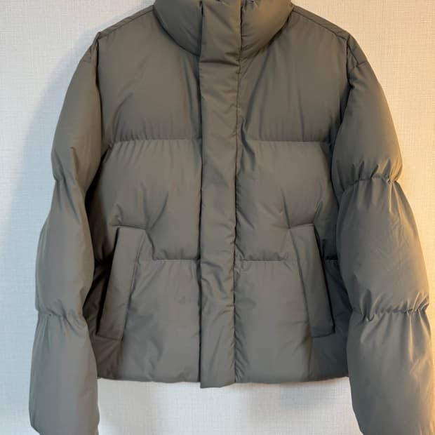 [M]무신사 스탠다드 숏패딩 점퍼 그레이