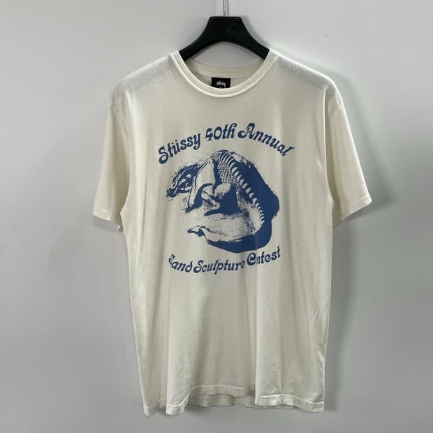 20ss 스투시 40주년 썸머 반팔티  (on.1561)