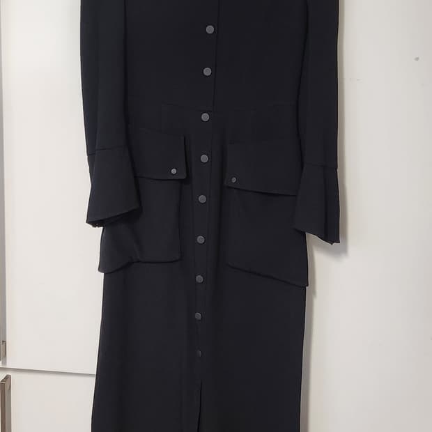 타임  롱 원피스 가슴둘레 82