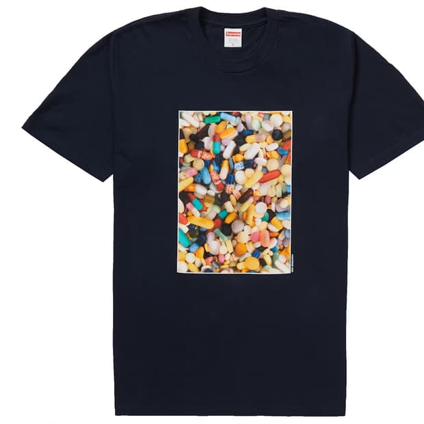 슈프림 필즈 티 새상품 M