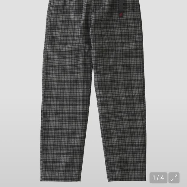 그라미치 울 블렌드 팬츠