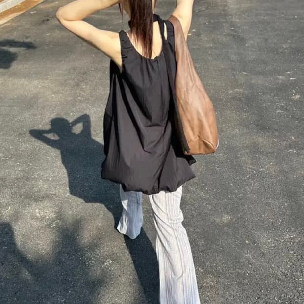 뮤로우 버블 미니 원피스