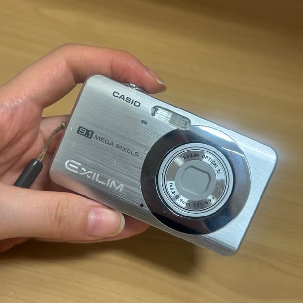 (쿨톤/인물✨) 카시오 엑슬림 z85 casio exilim z85 실버