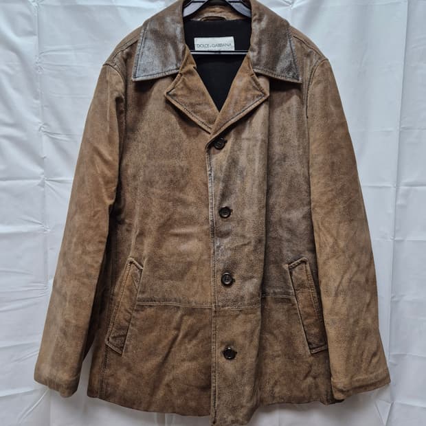 돌체앤가바나 리얼가죽 자켓