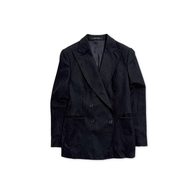 빈티지 더블 브레스티드 자켓 (Made in Italy)