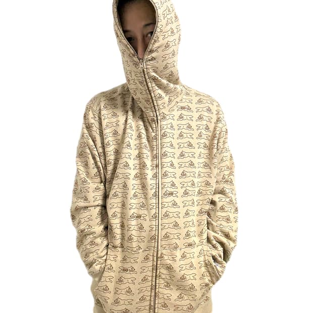 BBC ICECREAM x HUF 김프 스웨트 파카 후디