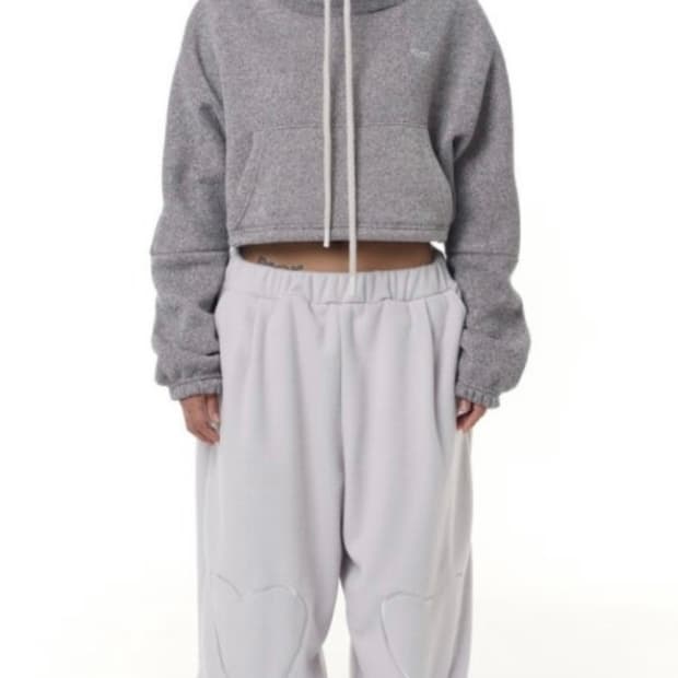 파히섬 텐스댄스 하트 후리스팬츠