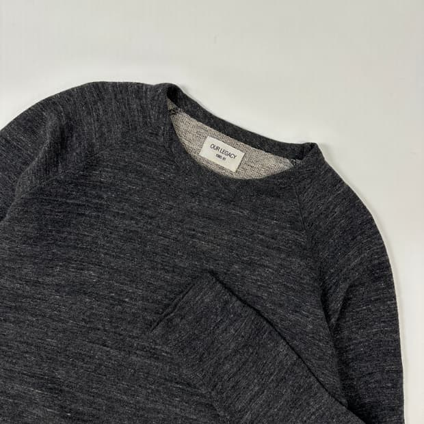 아워레가시 울 코튼 스웻셔츠 m