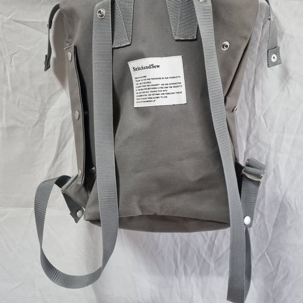 StitchandSew 그레이 백팩 스티치앤쏘 일본빈티지