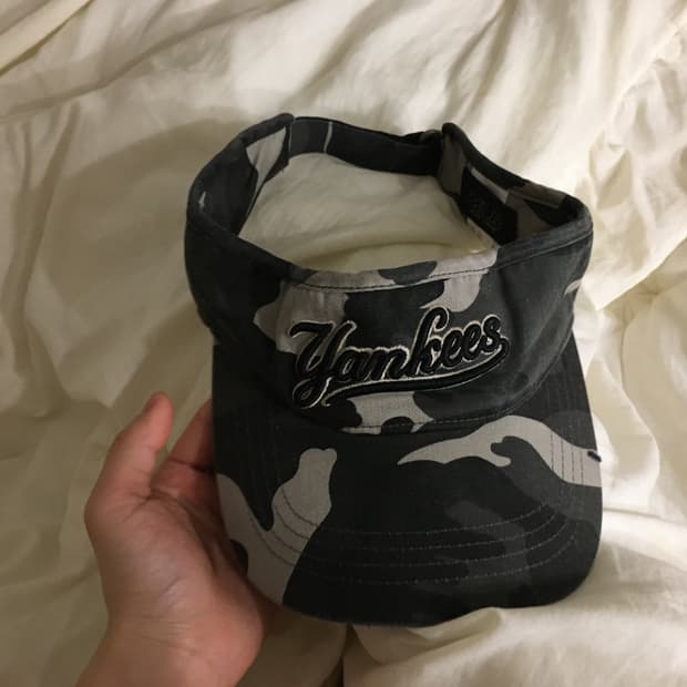 mlb 카모 뉴욕 양키즈 썬캡 