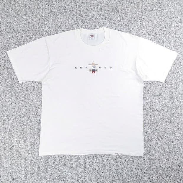 90년대 키웨스트 반팔 티셔츠 XL