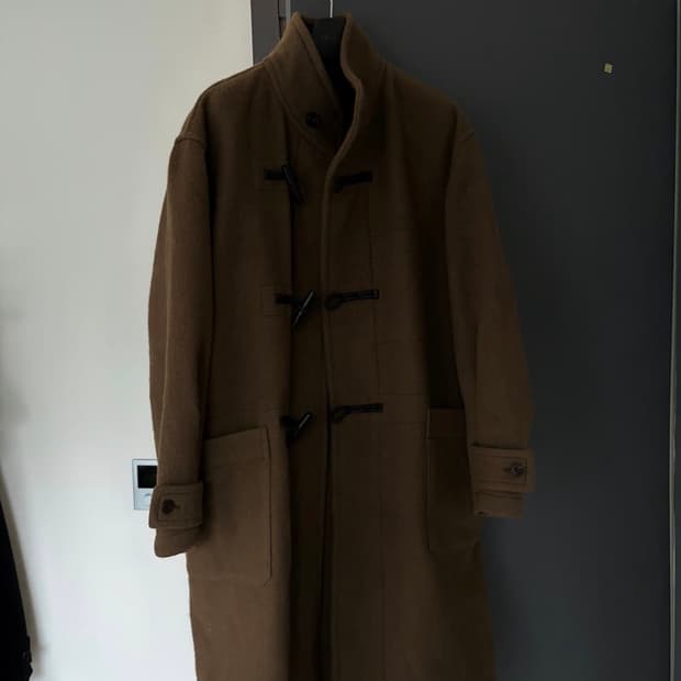[46] 23fw 르메르 더플 코트 브라운