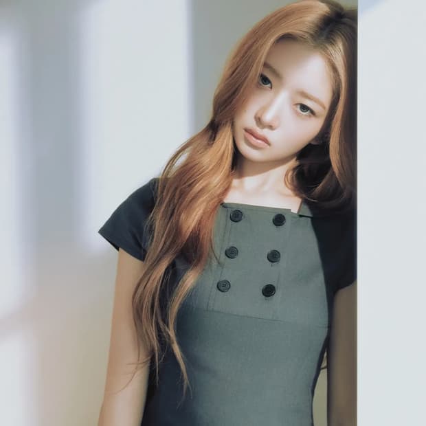 미세키서울 더블버튼셔츠 레이 블라우스
