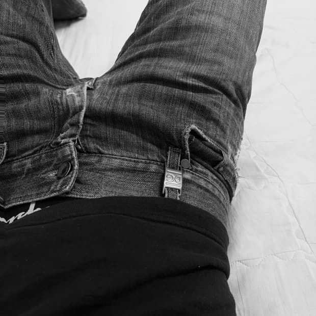 돌체앤가바나 아카이브 금장 버클 빈티지 데님