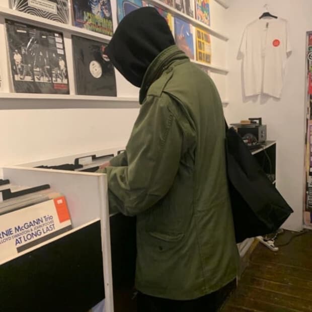 m65 필드자켓 오리지널 미디움 롱