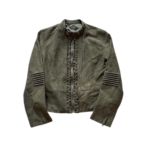Jpn Velvet Biker Jacket