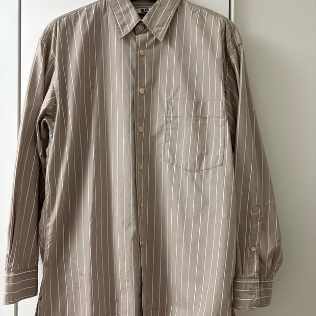 유니클로 U 스트라이프 셔츠 M사이즈