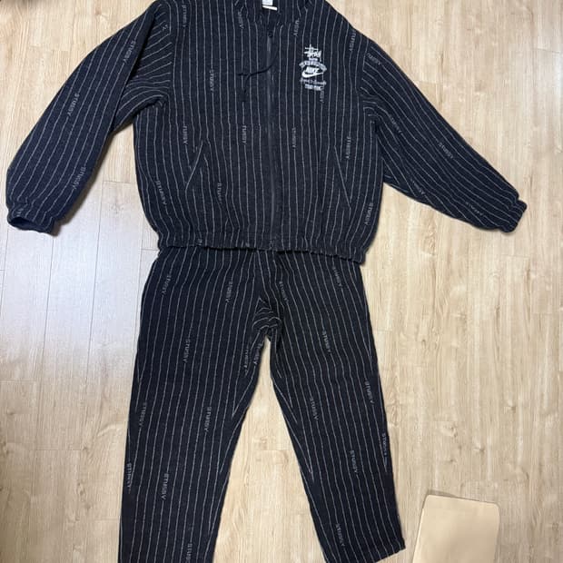 나이키 스투시 울 스트라이프 셋업