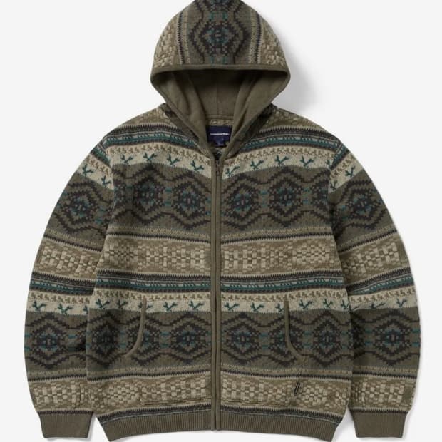 디스이즈 네버댓 스웨트 집업 M